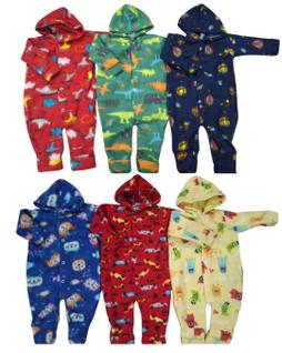 Kit 2 Macacões de Bebê Soft Quentinho com Botões e Capuz