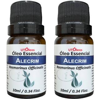 Kit 2 Óleo Essencial de Alecrim 100% Puro 20ml