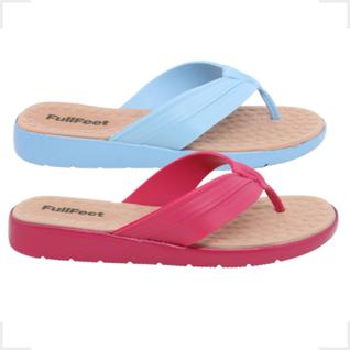 Kit 2 Pares Sandália Feminina Chinelo Feminino Poderosa Leve Macia E Confortável Ortopédic