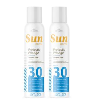 Kit 2 Protetor Solar Aerossol FPS30 150Ml - My Health