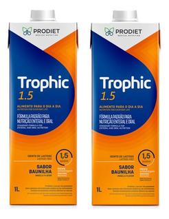 Kit 2 Un Trophic 1.5 1 Litro Dieta Enteral Prodiet