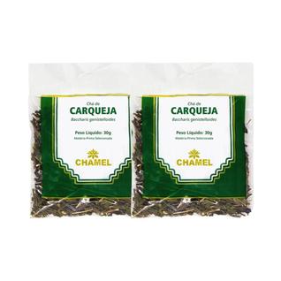 Kit 2x Chá Pacote Carqueja Folhas 30g - CHAMEL
