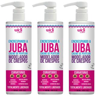 Kit 3 Encrespando A Juba Creme De Pentear Widi Care Modelador De Crespos 500ml