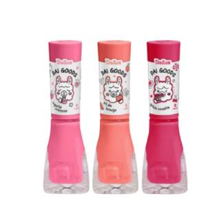 Kit 3 Esmaltes Dailus Dai Goods Piquenique na Praia Cores Vibrantes
