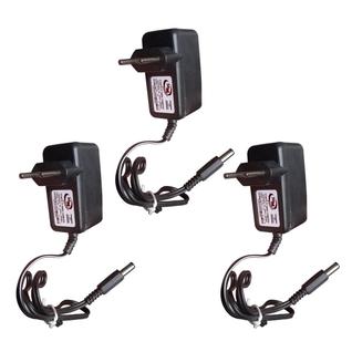 Kit 3 fontes de alimentação chaveada 12v 1a ms
