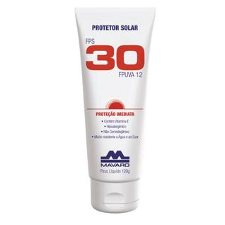 Kit 3 Protetor Solar Fator Fps 30 120g Mavaro