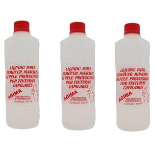 Kit 3 Removedor Liquido De Manchas Da Pele 250mL - Agima