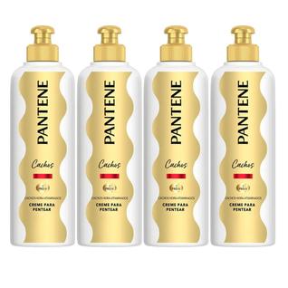 Kit 4 Cremes Para Pentear Pantene Cachos Hidra-Vitaminados 240g