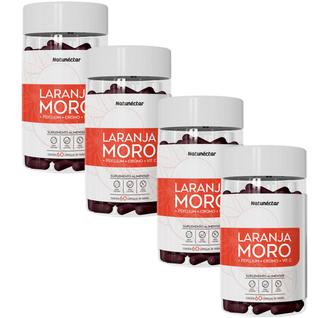 Kit 4 Extrato Laranja Moro c Picolinato de Cromo 60 Capsulas Suplemento Natural Premium Th