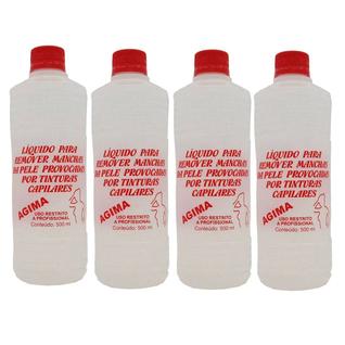 Kit 4 Removedor Liquido De Manchas Da Pele 250mL - Agima