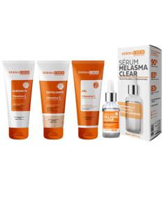 Kit 4 skin care melasma clear clareador dermachem