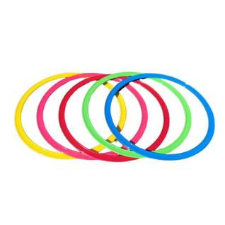 Kit 5 Argolas De Agilidade Colorida Para Treino Funcional Treinamento Fitness Em Casa e Ac