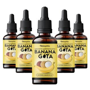 Kit 5 Banana Gota Original 30ml - Rápida Absorção