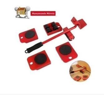 Kit 5 Movedor Rodinhas Para Mudança De Móveis Grandes