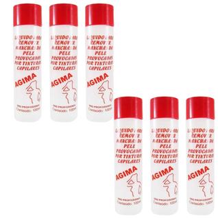 Kit 6 Tira Manchas De Tinturas Capilares 100Ml - Agima