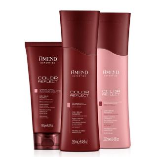 Kit Amend Color Reflect - 3 Produtos Para Cabelos Coloridos Ou Com Mechas