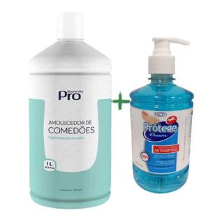 Kit Amolecedor Cravos Comedões Trieta 10% Buona Vita, Sabonete Antisséptico