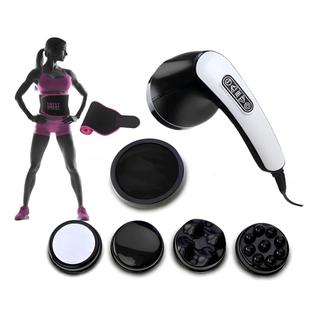 Kit Aparelho Massageador Orbital Drenagem Linfática Com Infravermelho + Cinta Modeladora T