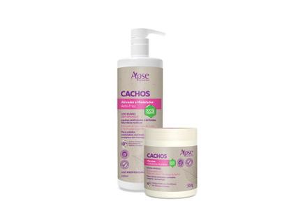 Kit Ativador 1l E Máscara Cachos 500g Profissional - Apse