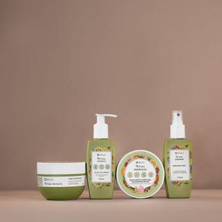 Kit Banho Premium - Ritual Energiza Creme Hidratante Corporal + Esfoliante Corporal + Óleo