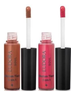 Kit Batom Tint Soul Eudora 2 em 1 - Rosa e Nude