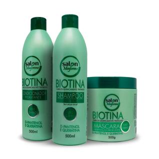 Kit Biotina Salon Maycrene D-pantenol E Queratina