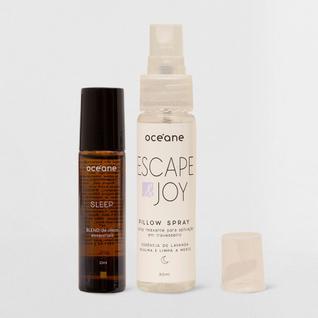 Kit Blend de Óleos Essenciais para Dormir Melhor + Spray Relaxante para Travesseiro (2 Pro