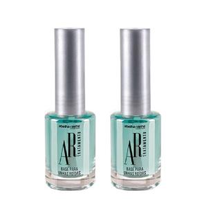 Kit C/ 2 Base Para Unhas Roídas Ar Tratamento Abelha Rainha
