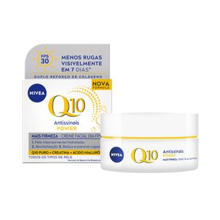 Kit C2 Creme Facial Q10 Power Pele Oleosa Dia 52g  Nívea