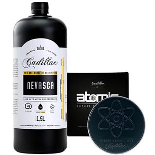 Kit Cadillac: Shampoo Nevasca+cera Pasta Atomic Future 100g