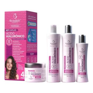 Kit Capilar Ácido Hialurônico 4 Itens - Bio Instinto