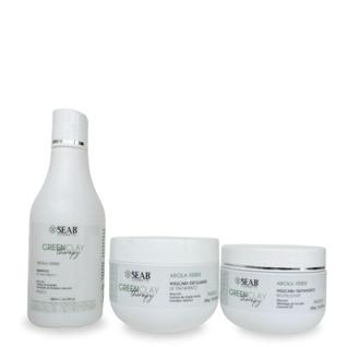 Kit Capilar Detox Terapia  Argila Verde Home Care
