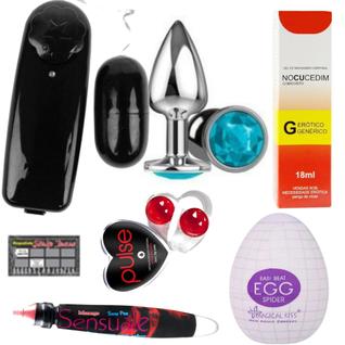 Kit Casal 7 Itens Noite Romântica SexShop