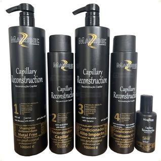 Kit Cauterização E Reconstrução Capilar Mairibel Completo