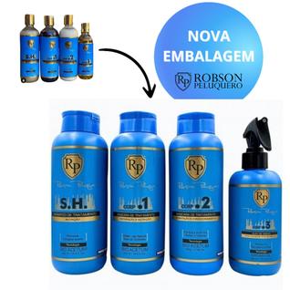 Kit CCRP Robson Peluquero 4 Passos - Cronograma Capilar Profissional