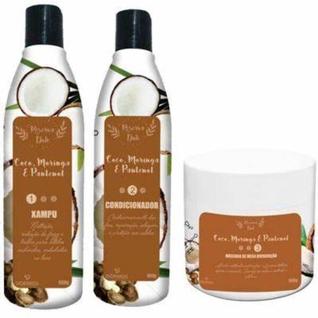 Kit Coco Moringa e Pantenol - Dokmos 3 pçs