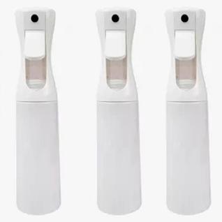 Kit com 3 Borrifador Spray Nevoa Pulverizador 300ml Profissional Salão Cabelo Maquiagem Ja