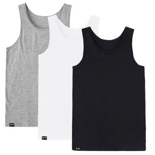 Kit com 3 Regatas Básicas Masculinas Academia Estilo Dia a Dia
