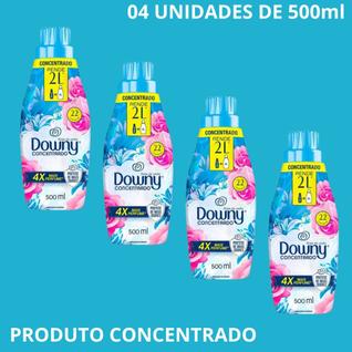 kit com 4 Amaciantes Downy Concetrado Brisa de verão 500ml cada Frasco
