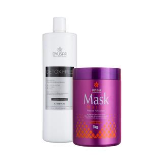 Kit Com Shampoo Desintoxicante Capilar e Máscara Matizadora