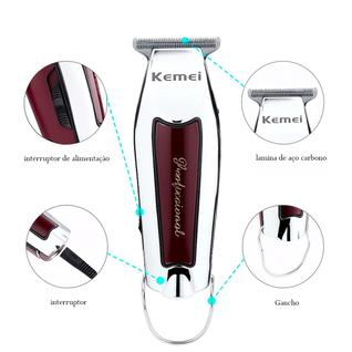 Kit Completo Kemei USB Para Corte Profissional