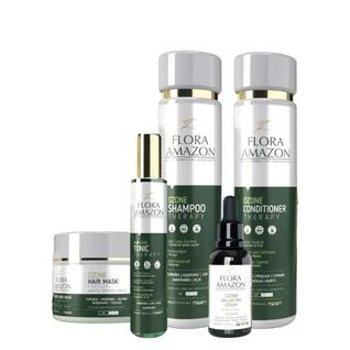 Kit Controle de Oleosidade para Cabelos Oleosos e Mistos - Flora Amazon
