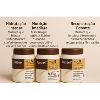 Kit Cronograma Capilar Profissional karseen  Resultado de salão na sua casa!