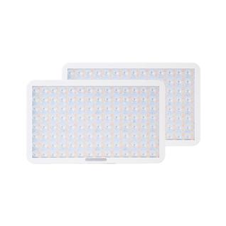 Kit de 2 Luzes amaran Pano 60c 60W Painel RGBWW Full Color com 12 Efeitos de Iluminação e 