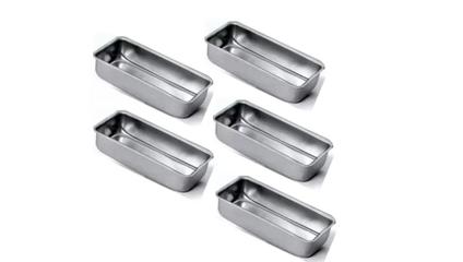 Kit De 5 Forma De Pão Bolo Inglês Gelo Em Alumínio Polido Anti-mancha IF 35 N 3 De 31 cm *