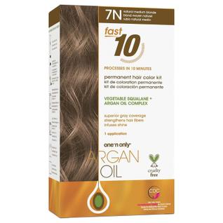 Kit de Coloración Capilar One 'N Only Argan Oil Fast 10 7N Natural
