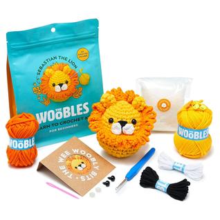Kit de crochê The Woobles Beginners com fio Easy Peasy