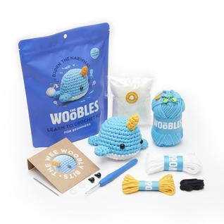 Kit de crochê The Woobles Beginners com fio Easy Peasy