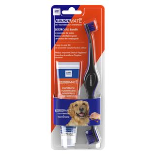 Kit de cuidados dentários para cães Paw Ready, pasta de dentes e escova para cães