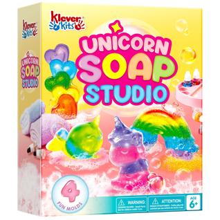 Kit de Fabricação de Sabonete Klever Kits - Faça Seu Próprio Sabonete de Unicórnio